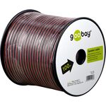 Lautsprecherkabel rot;schwarz, 100m- VPE: 1