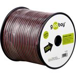 Lautsprecherkabel rot;schwarz, 100m- VPE: 1