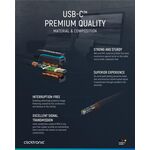 USB-C™-auf-USB-A 3.2 Gen 1 Adapterkabel, 0.5m- VPE: 1