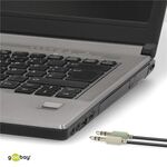 Audio-Adapter (Kopfhörer > Notebook), 0.4m- VPE: 1
