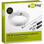100 dB Koax-Antennenkabel-Set, 30m- VPE: 1