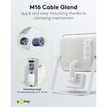 LED-Außenstrahler, 50 W, mit Bewegungsmelder- VPE: 1