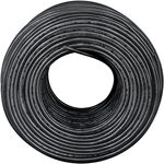 CAT 6A Outdoor Netzwerkkabel-Set, U/UTP, schwarz, 100m- VPE: 1