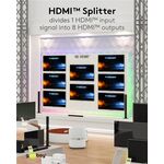 HDMI™-Splitter 1 auf 8- VPE: 1