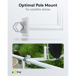2er-Set Zahnschellen U-Bügel für bis zu 60 mm Rohrdurchmesser- VPE: 1