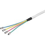 80 dB Quattro Koax-Antennenkabel-Set, doppelt geschirmt, CCS, 10m- VPE: 1