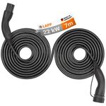 Selbstaufrollendes Ladekabel Typ 2, bis zu 22 kW, 7 m, schwarz- VPE: 1