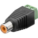Terminal Block 2-pin > Cinch-Buchse- VPE: 10