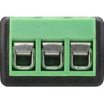 Terminal Block 3-pin > Klinke 3,5 mm Buchse (3-Pin, stereo)- VPE: 10