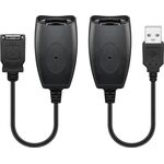 USB-Verlängerungsadapter bis 40 m über CAT-Kabel- VPE: 1
