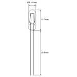 T1¼ Kleinst-Glühlampe, 0,9 W, 0.9W- VPE: 100