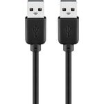 USB 2.0 Hi-Speed-Kabel 5 m, schwarz, 5m- VPE: 10