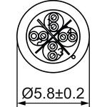 CAT 6 Netzwerkkabel, U/UTP, weiß, 305m- VPE: 1