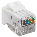 Keystone-Modul RJ45-Kupplung CAT 5e, UTP, 100 MHz- VPE: 1
