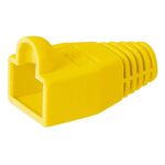 Tülle für RJ45-Stecker, Gelb-Orange- VPE: 10