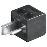 Lautsprecherstecker, Schwarz- VPE: 10