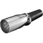 Mikrofonstecker, XLR-Stecker (4-Pin), 4Pin- VPE: 1