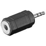Kopfhörer-Adapter, AUX-Klinke 2,5 mm zu 3,5 mm, Klinke2,5mmStecker(3-Pin,stereo)- VPE: 10