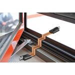 SAT-Fensterdurchführung, extrem flach (0,3 mm), 0.2m- VPE: 1