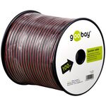 Lautsprecherkabel rot;schwarz, 100m- VPE: 1
