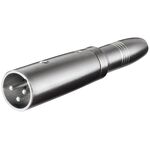 XLR-Stecker, 3-polig- VPE: 1