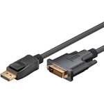 DisplayPort™/DVI-D-Adapterkabel 1.2, 1m- VPE: 1