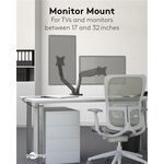 Doppel-Monitorhalterung mit Gasdruckfeder- VPE: 1