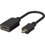 Micro HDMI™ / HDMI™-Adapter, 4K/60Hz- VPE: 1