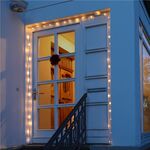 80er LED-Lichterkette Kugeln- VPE: 1