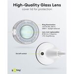 LED-Stand-Lupenleuchte, 6 W, weiß- VPE: 1