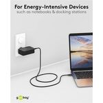 USB-C™-Ladegerät für Laptops (65 W) schwarz- VPE: 1
