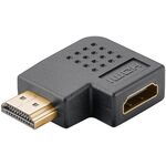 HDMI™-Winkeladapter 270° horizontal, 8K/60Hz, schwarz- VPE: 1