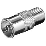 F-Adapter: F-Buchse > Koax-Buchse- VPE: 10