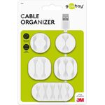 Kabelmanagement-Set, weiß, Weiß- VPE: 1