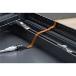 Wasserdichte SAT-Fensterdurchführung, extrem flach (0,3 mm), 0.5m- VPE: 1