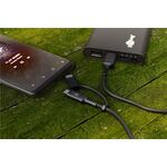 Lade- und Synchronisations Kombikabel (mit USB A auf Micro-USB & USB-C™)- VPE: 1