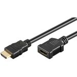 High-Speed-HDMI™-Verlängerungskabel mit Ethernet, 2m- VPE: 1