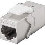Keystone-Modul RJ45-Kupplung CAT 6A, STP- VPE: 1