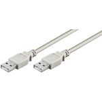 USB 2.0 Hi-Speed-Kabel 1,8 m, grau, 1.8m- VPE: 10