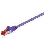 CAT 6 Patchkabel, S/FTP (PiMF), lila, 2m- VPE: 1