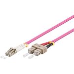 LWL Kabel, Multimode (OM4) Violett, 3m- VPE: 1