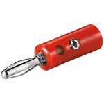 Bananen-Stecker, Rot- VPE: 10