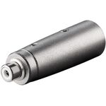 XLR-Adapter, Cinch-Buchse zu XLR-Stecker- VPE: 1