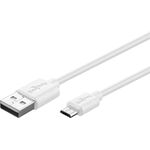 Micro-USB Lade- und Synchronisationskabel, 2m- VPE: 1