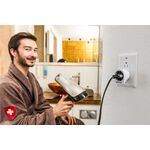 Länderadapter Europa nach USA, US/Japan-Buchse(TypB,NEMA5-15,3-polig)- VPE: 1
