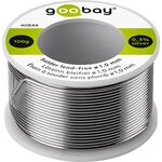 Lötzinn bleifrei, ø 1,0 mm, 100 g- VPE: 1