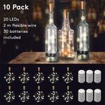 10x 20er LED-Flaschen-Lichterkette- VPE: 1