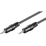 Audio Verbindungskabel AUX, 2,5 mm Stereo, 1.5m- VPE: 1