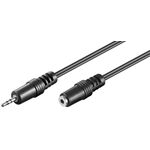 Audio Verlängerungskabel AUX, 2,5 mm Stereo, 2m- VPE: 1