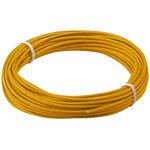 Kupferlitze isoliert, 10 m, orange- VPE: 1